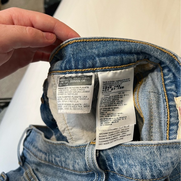 Levi 501s Skinny W28 L28 - Picture 4 of 5